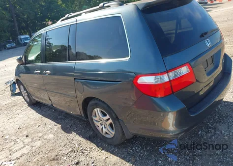 2005 Honda Odyssey Ex-L from USA, damaged, VIN 5FNRL38745B030919